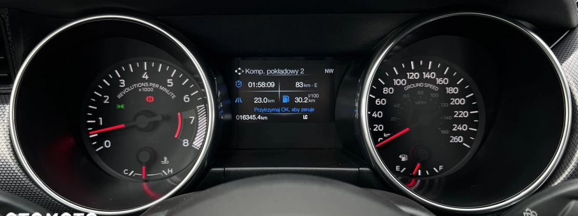 Ford Mustang cena 155900 przebieg: 16345, rok produkcji 2021 z Bystrzyca Kłodzka małe 667
